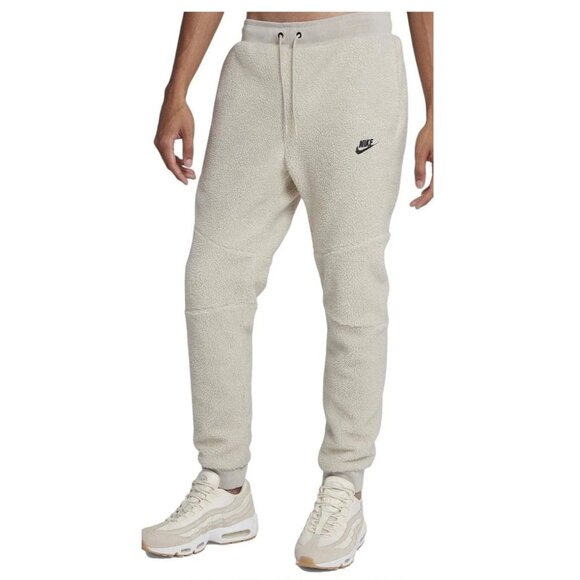 Nike Men's Tech Fleece Sherpa Joggers NWT - Picture 1 of 6